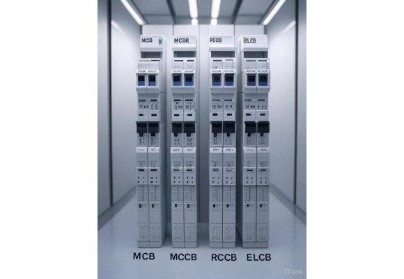 MCB، MCCB، RCCB، ELCBنقش و تفاوت کلیدهای قطع کننده مدار