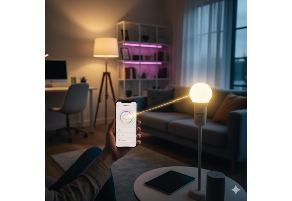 تجربه نورپردازی خود را با لامپ هوشمند Himel ارتقا دهید