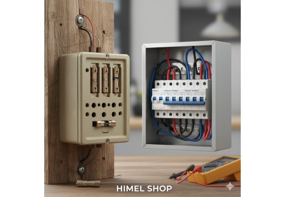 فیوزها و کلیدهای مینیاتوری: راهنمای انتخاب محافظ مناسب برای خانه شما