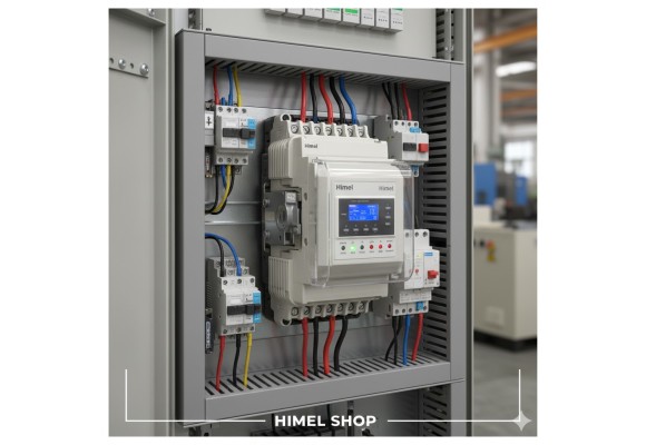 تأمین برق بدون وقفه با استفاده از کلید انتقال خودکار Himel