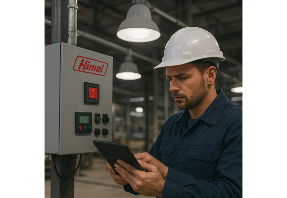 هوشمندسازی سیستم‌های روشنایی صنعتی با استفاده از تجهیزات Himel