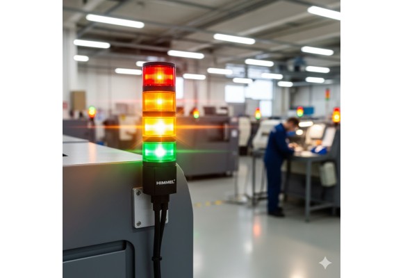 چراغ سیگنال هیمل؛ نشانه‌ای از ایمنی، نظم و کنترل هوشمند در صنعت برق